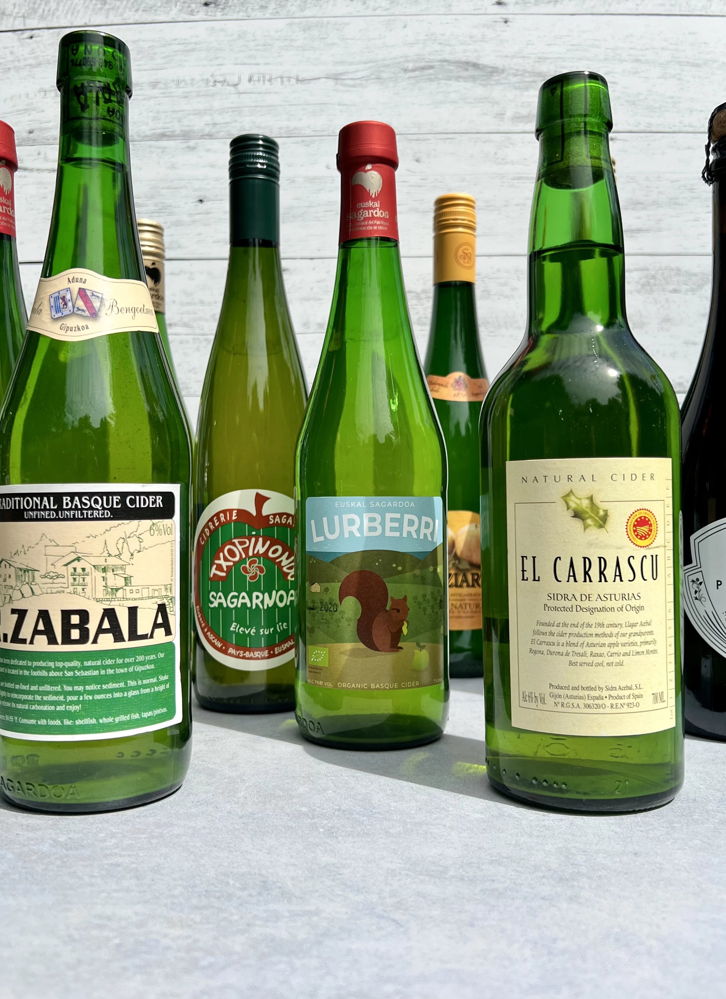 Large Selection of Spanish Cider Brands U.S. Shipping Sidra