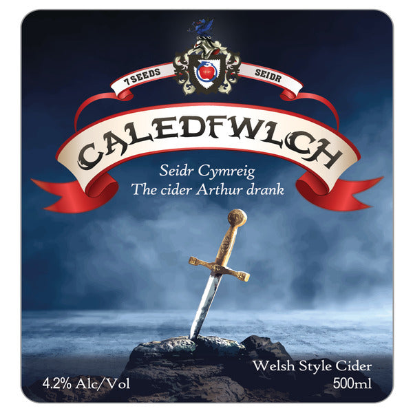 7 Seeds Seidr - Caledfwlch Cider (500 mL) - Cider - 7 Seeds Seidr Hard Cider