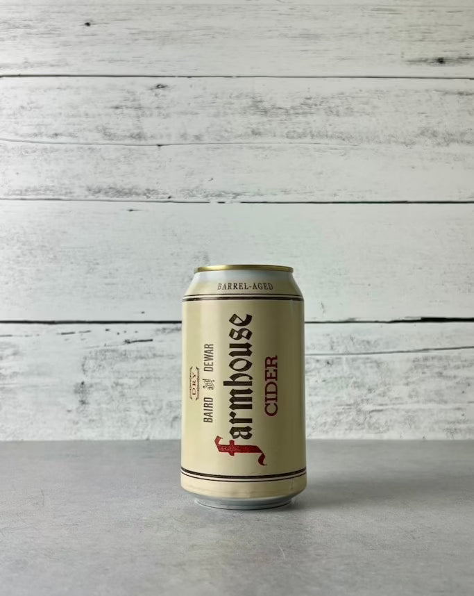 Baird & Dewar Farmhouse Dry Cider (12 oz) Press Then Press Cider Shop