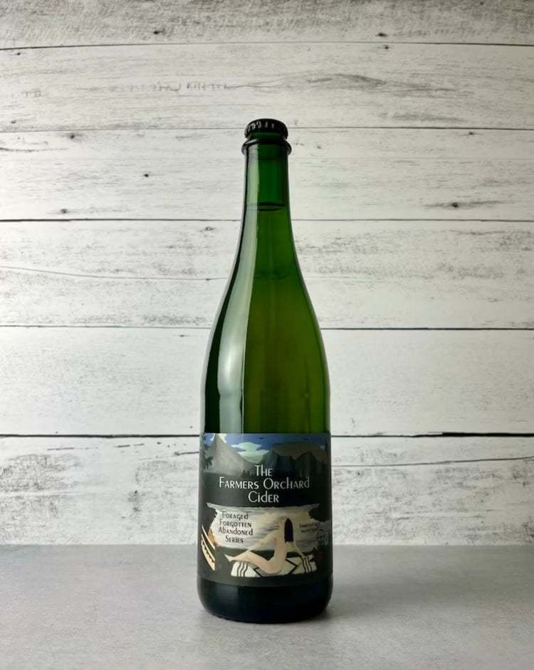 750 mL bottle of Botanist & Barrel The Farmers Orchard Cider - Foraged Forgotten Abandoned Series