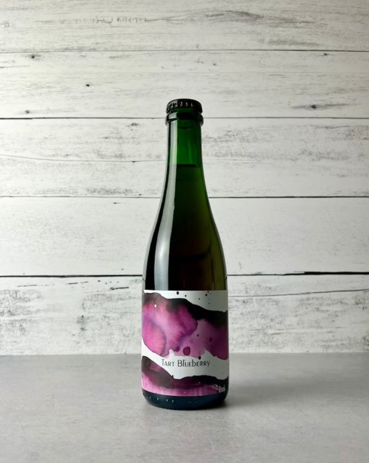 375 mL bottle of Botanist & Barrel Tart Blueberry cider