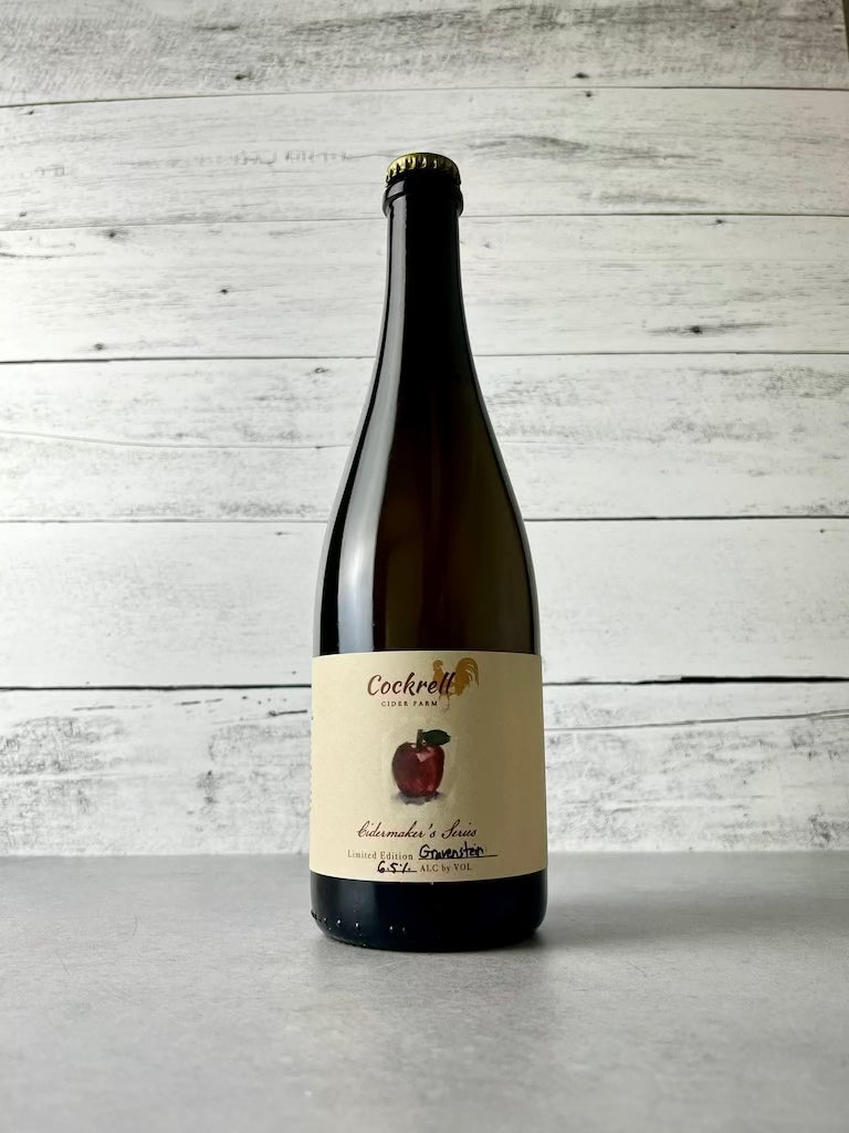 750 mL bottle of Cockrell Cider Farm - Cidermaker's Series - Limited Edition Gravenstein