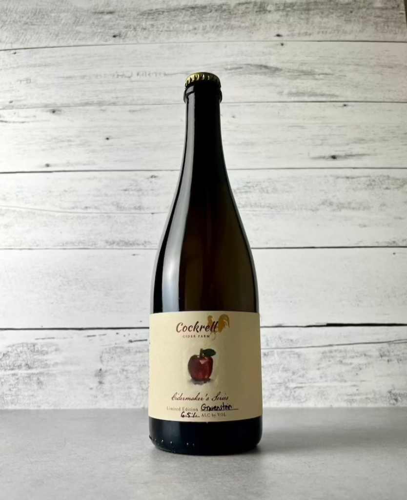 750 mL bottle of Cockrell Cider Farm - Cidermaker's Series - Limited Edition Gravenstein