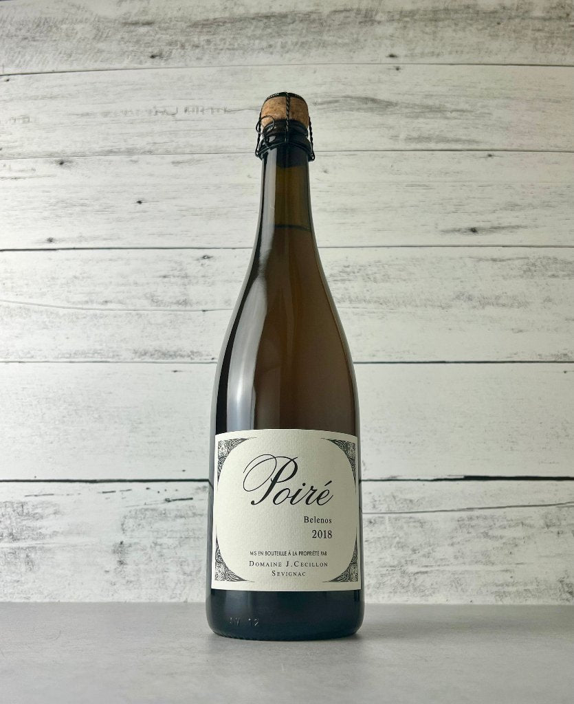 750 mL bottle of Domaine J. Cecillon Sevignac Poiré Belenos 2018 -