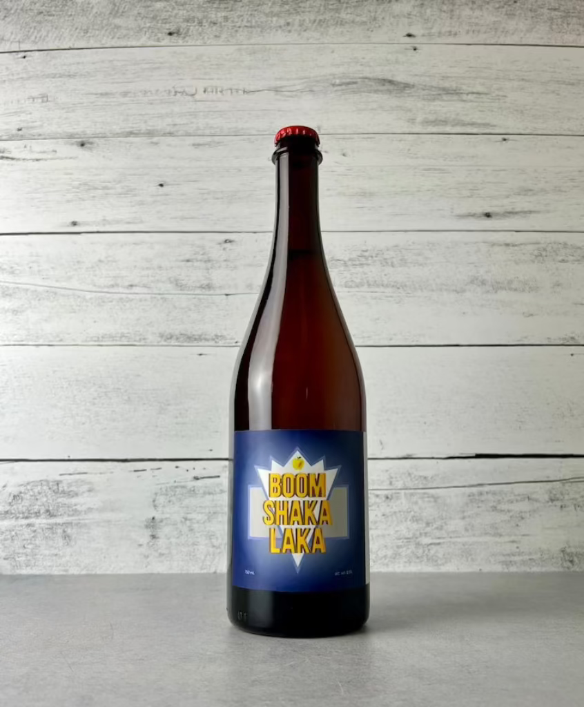 750 mL bottle of Durham Cider - Boom Shaka Laka