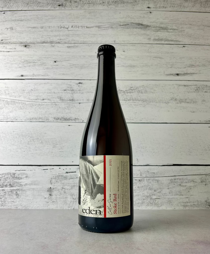 750 mL bottle of Eden Stoke Red Cider