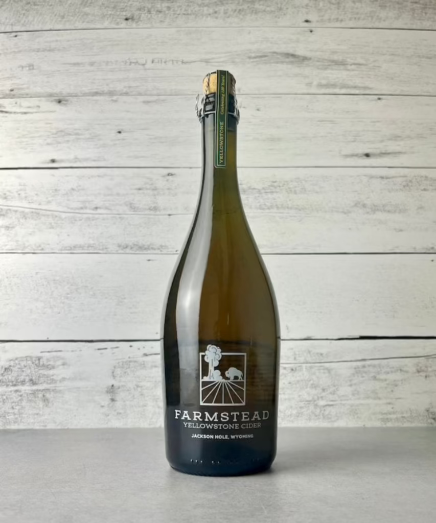 photo of a 750 mL bottle of Farmstead Yellowstone Cider