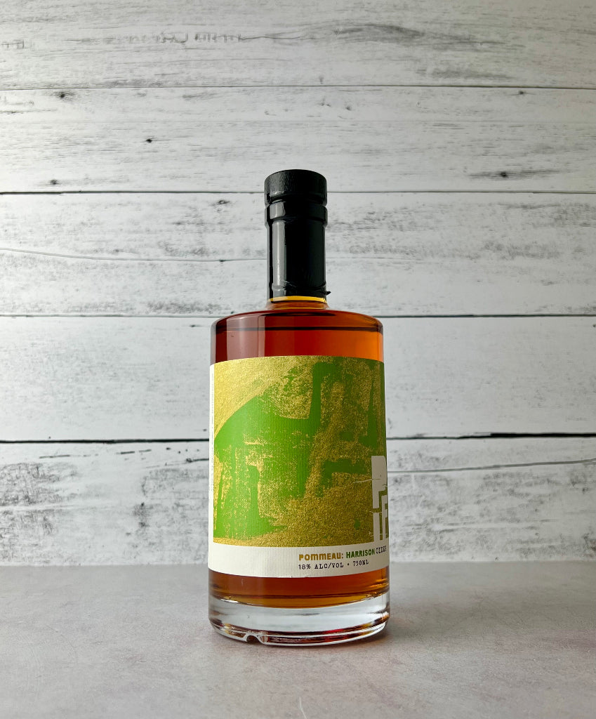 750 mL bottle of PIF Pommeau: Harrison Cider