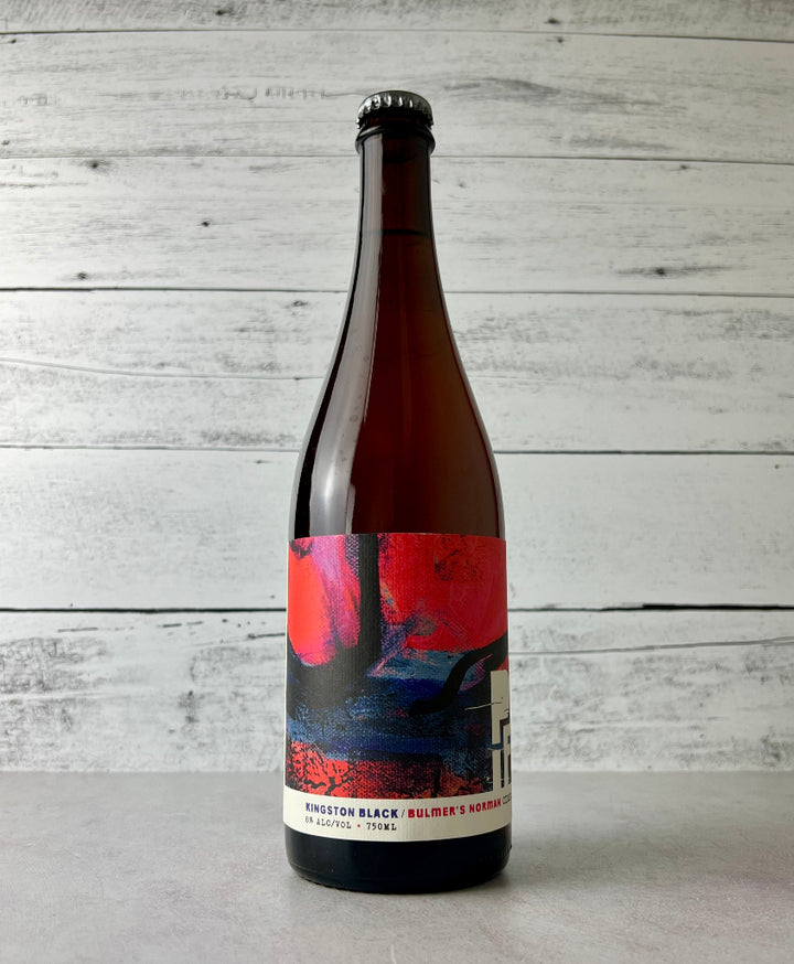 750 mL bottle of Presque Isle Farm PIF Cider - Kingston Black & Bulmer's Norman (750 mL)