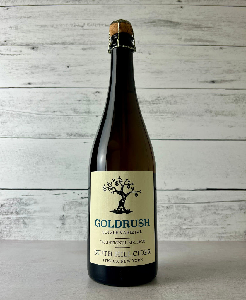 Photo of a 750 mL of South Hill Cider Goldrush Single Varietal Traditional Method - Ithaca New York