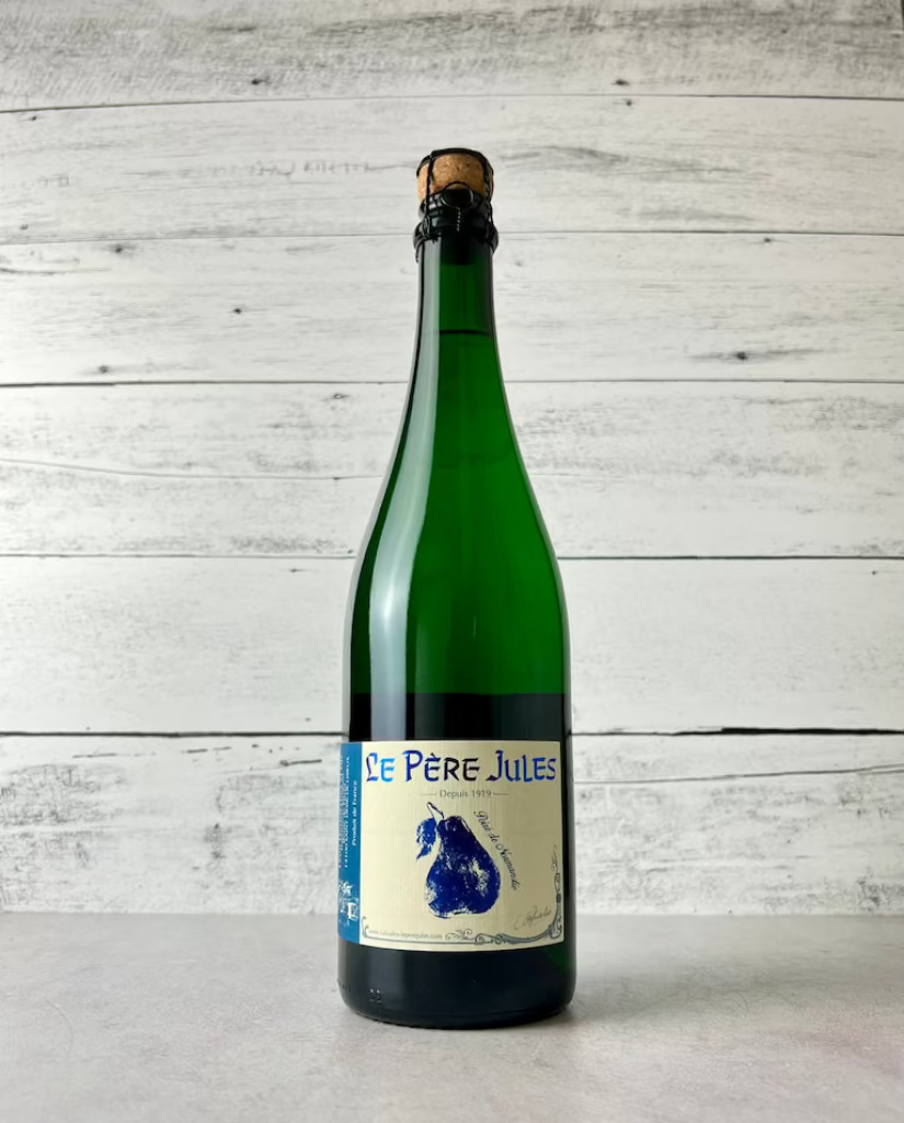 750 mL bottle of Le Père Jules Poire