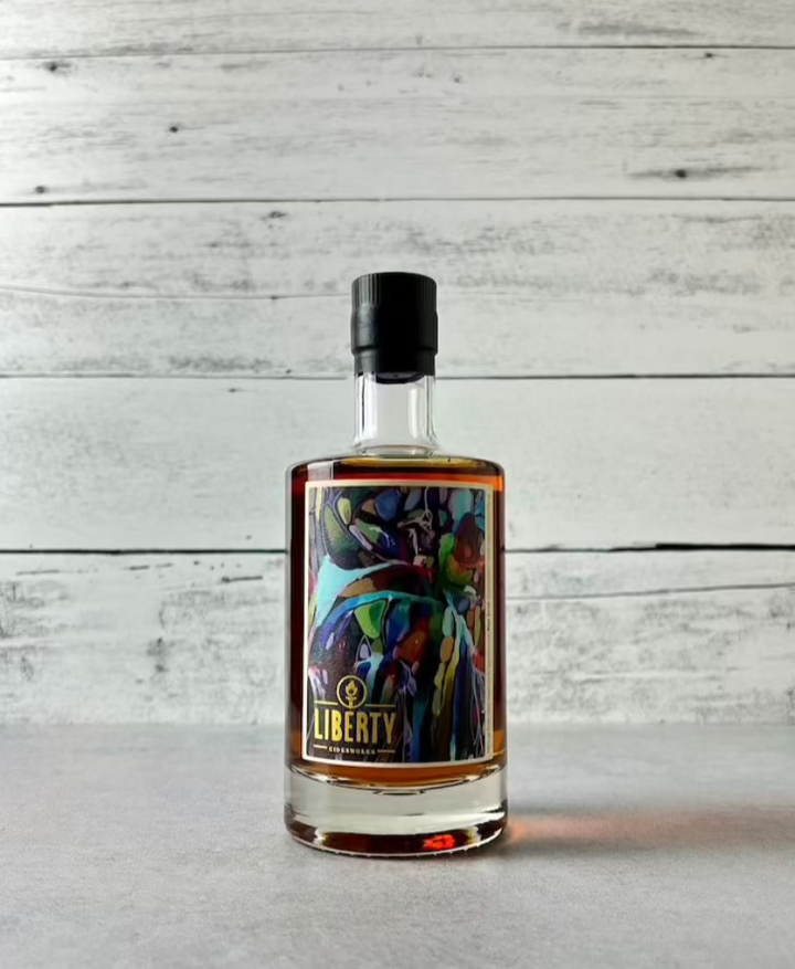 375 mL bottle of Liberty Ciderworks Widdershins - Apple Dessert Wine