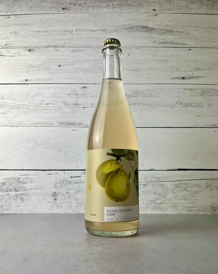 750 mL bottle of Nashi Orchards Ridge Reserve Perry