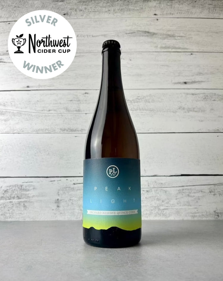 Peak Light Cider - Orchard Reserve Quince Cider (750 mL)
