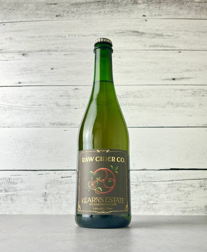 750 mL bottle of RAW Cider Kearns Estate - Orchard Blend Cider