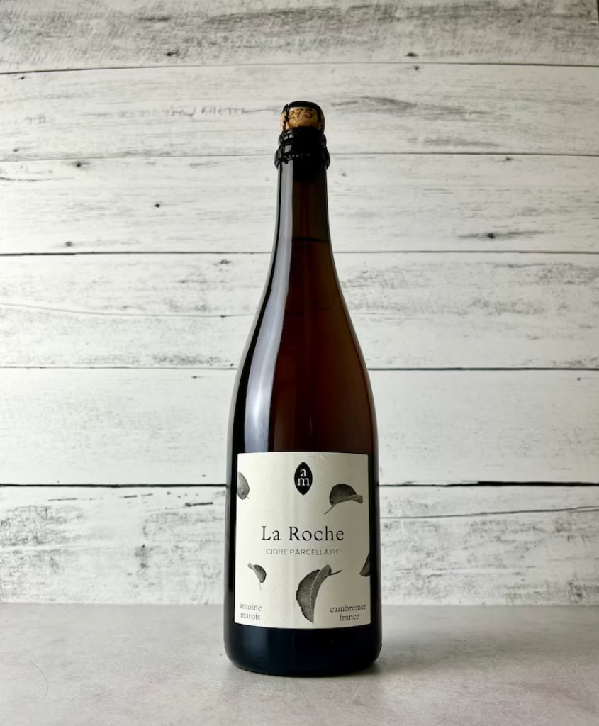 750 mL bottle of Antoine Marois La Roche Cidre - Cambremer France