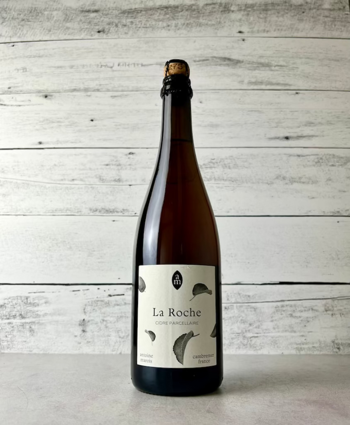 750 mL bottle of Antoine Marois La Roche Cidre - Cambremer France
