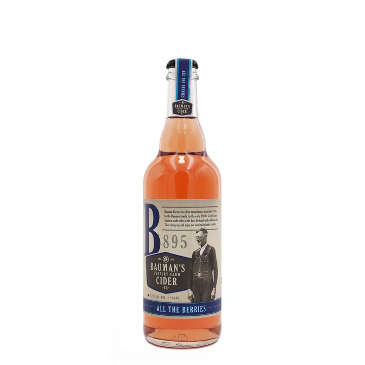 Baumanās Cider - All the Berries Cider (500 mL) - Cider - Baumanās Cider Co. Hard Cider