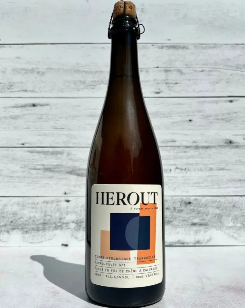 Herout - Micro-Cuvée No. 1 - Calvados Barrel Aged 2020 (750 mL) - Cider - Maison Hérout French Cider & Calvados Hard