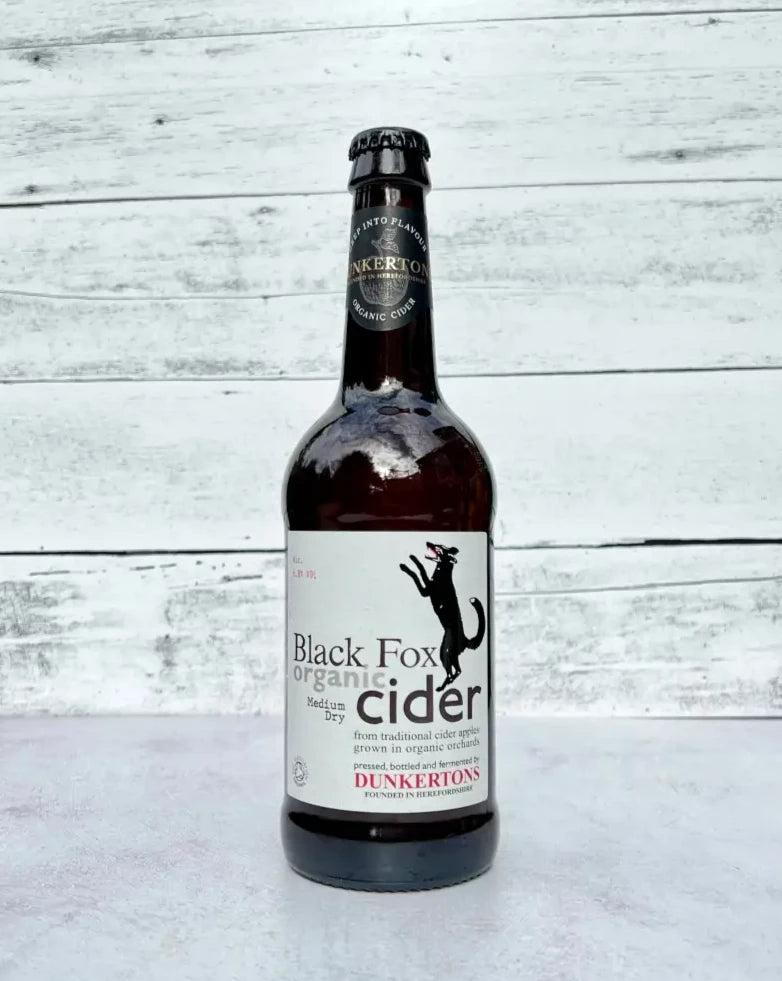 Dunkertons Cider - Organic Black Fox Cider (500 mL) - Cider - Dunkertons English Cider Hard Cider