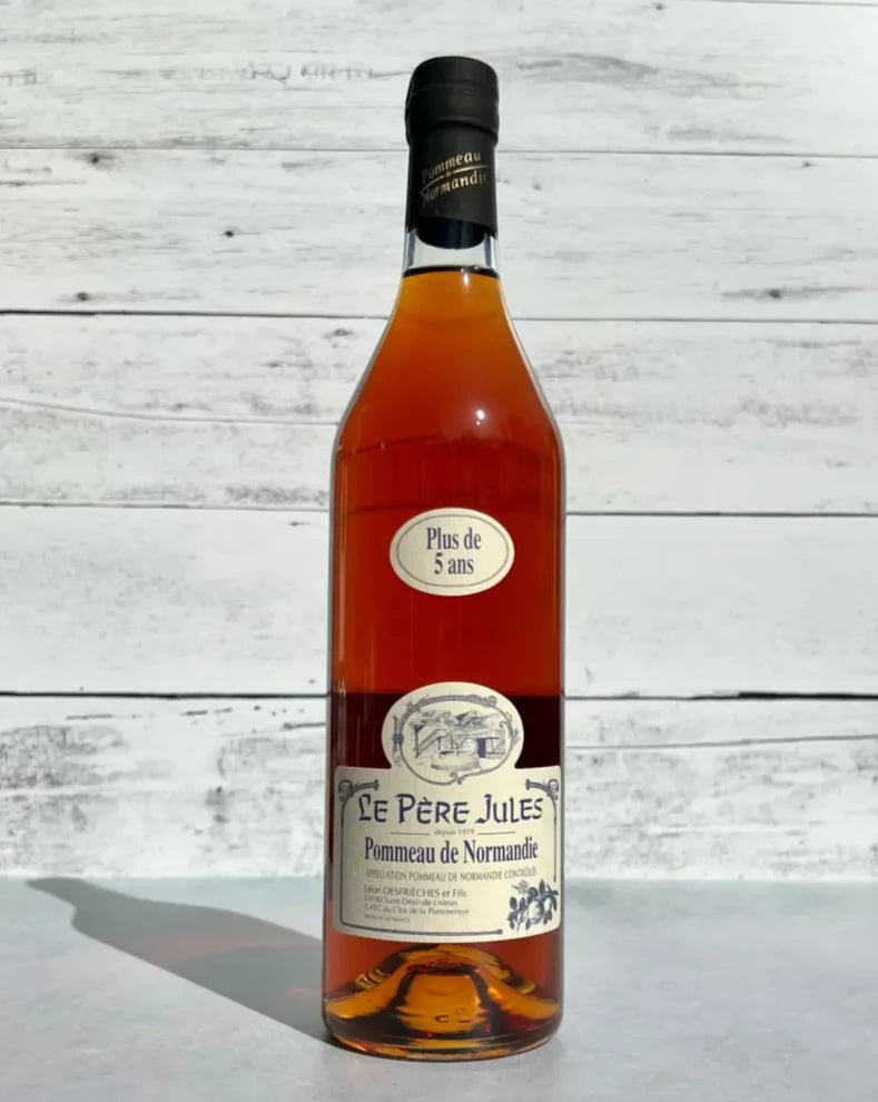 750 mL bottle of Le Père Jules Pommeau de Normandie