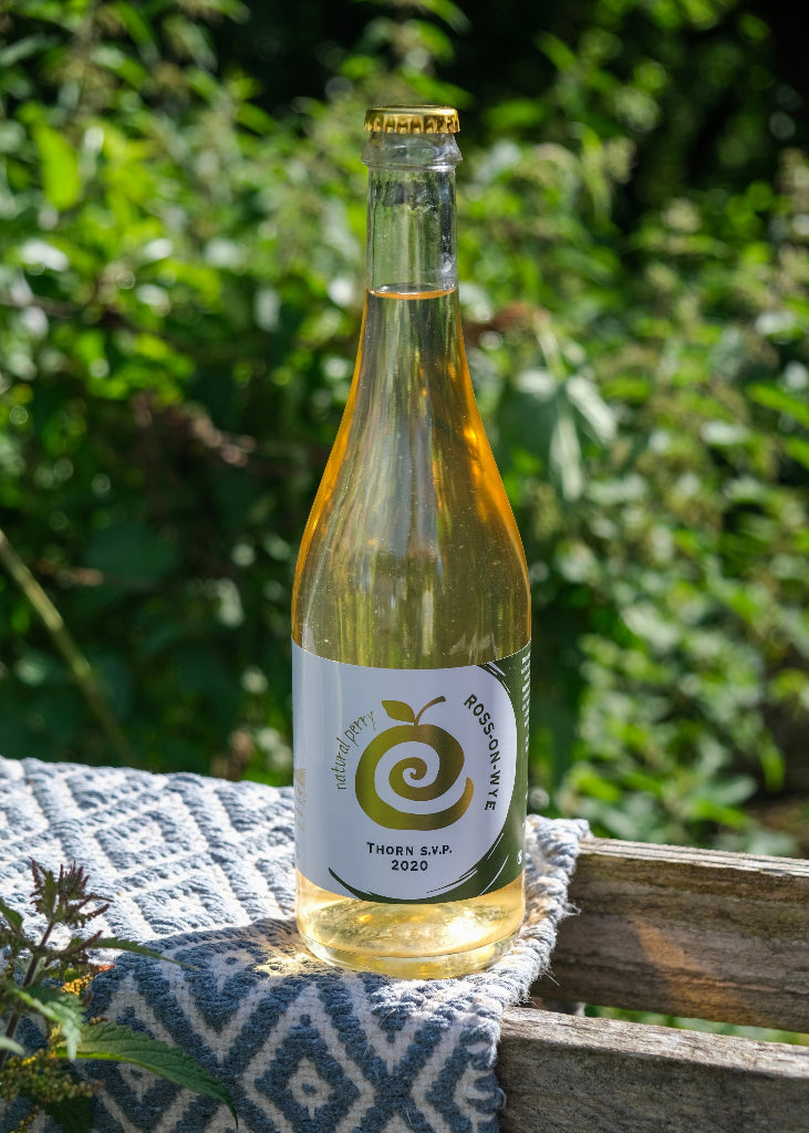 750 mL bottle of Ross-On-Wye Thorn Single Varietal Perry 2020 - natural perry