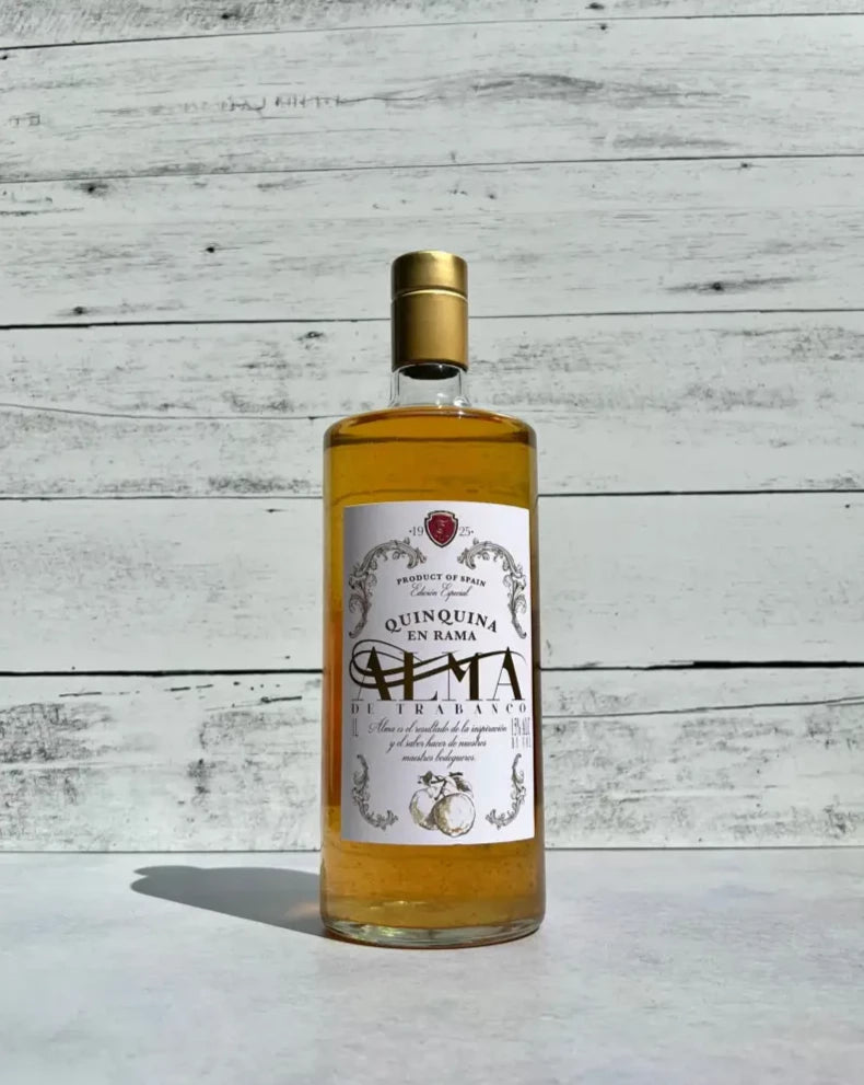 750 mL bottle of Alma de Trabanco Quinquina en Rama Vermouth