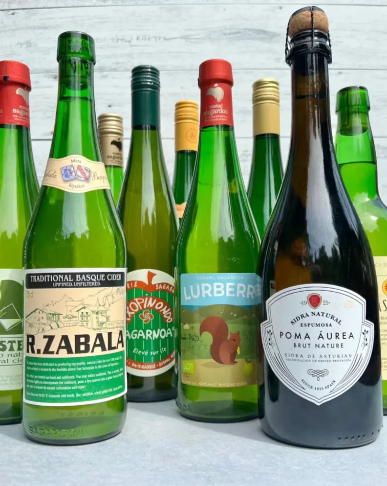 Variety Box of Spanish Cider brands from Asturias & Basque Country – Press  Then Press - Cider Shop