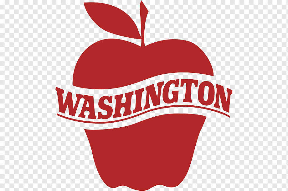 Washington Apples Washington Apple Commission Logo Red Apple with Washington scripted in front of it Washington Cider