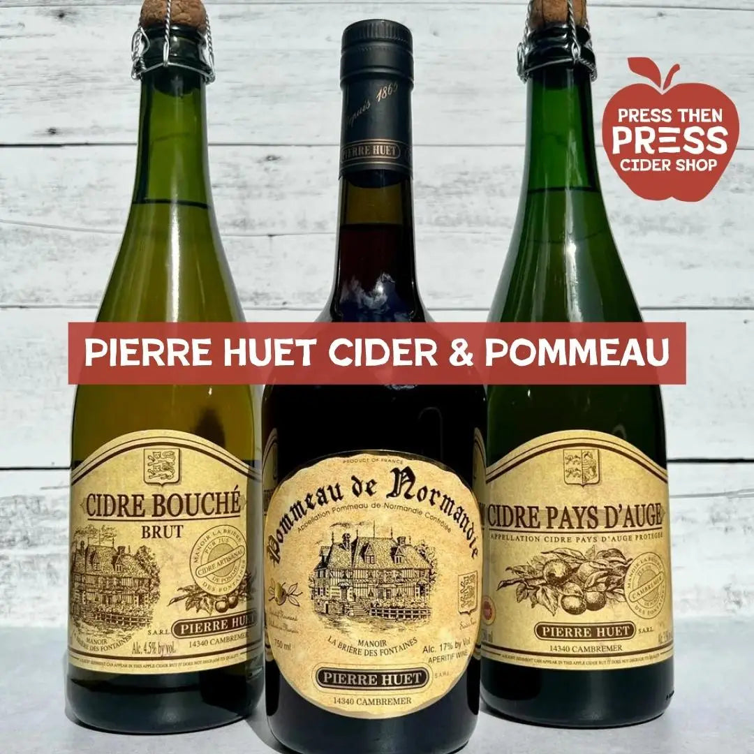 Pierre Huet Normandy France French Dry Brut Cider Cidre Pommeau Calvados