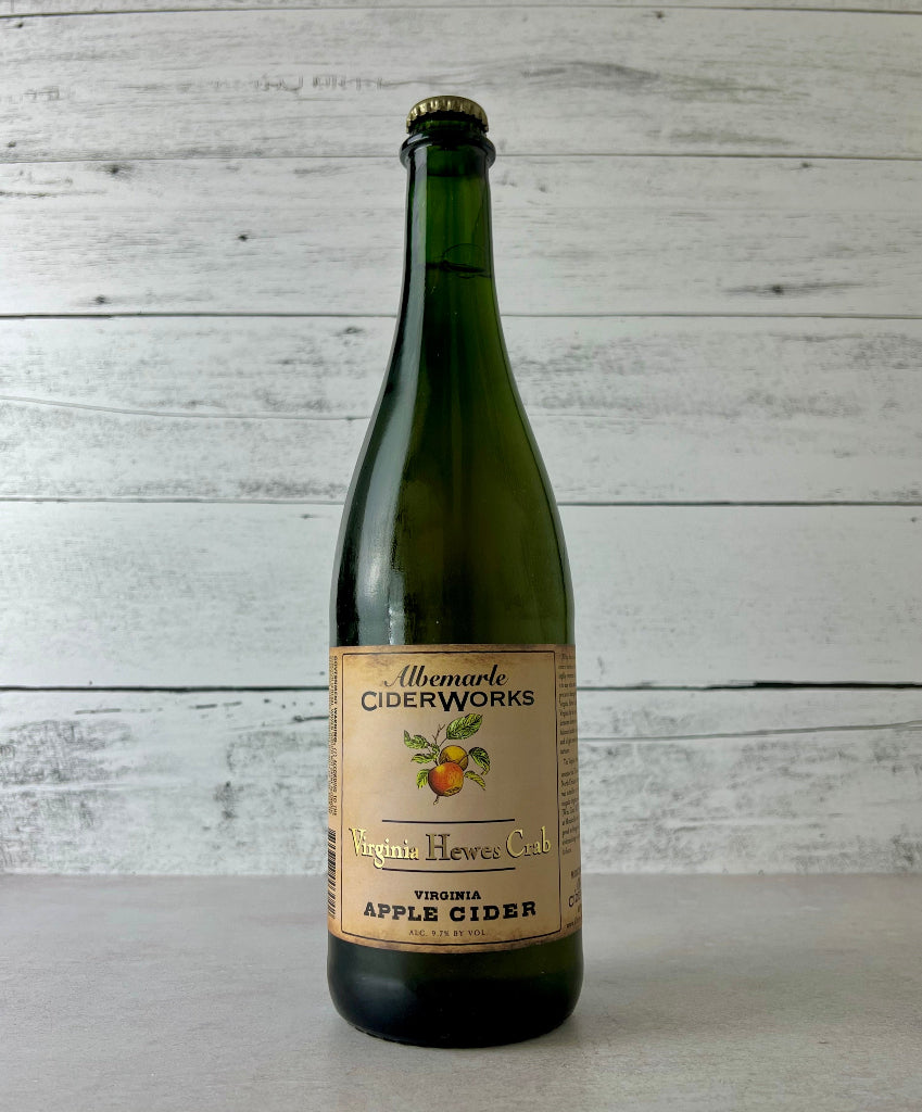 Photo of a 750 mL bottle of Albemarle CiderWorks Virginia Hewes Crab - Virginia Apple Cider