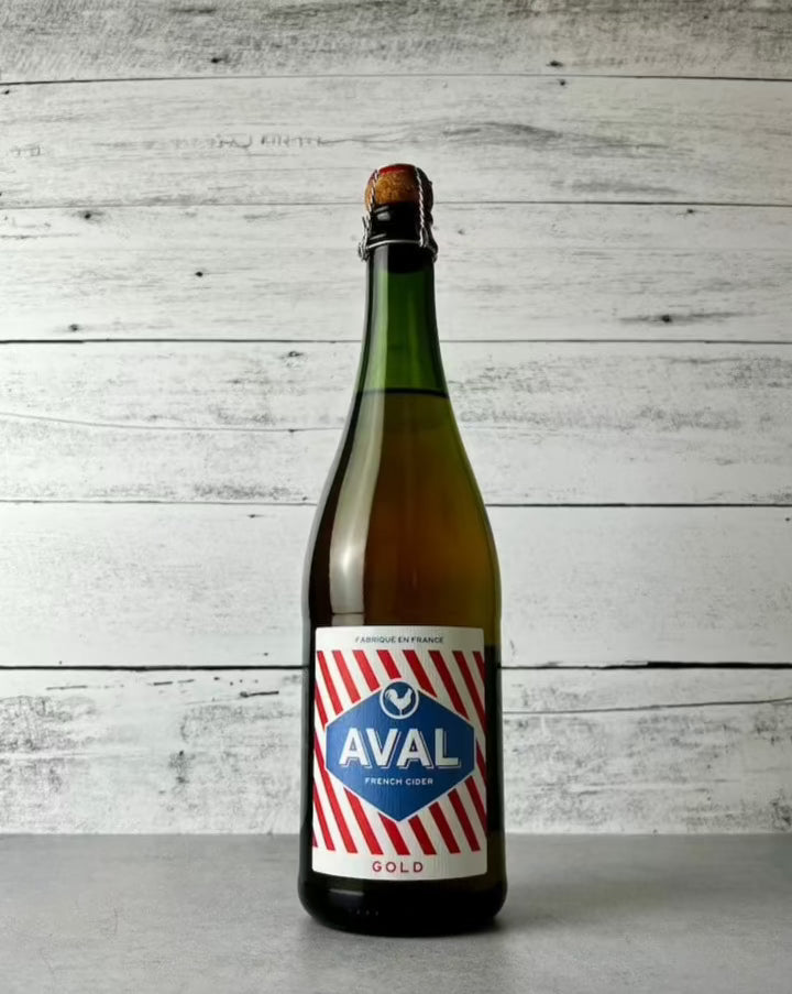 750 mL bottle of Aval French Cider Gold