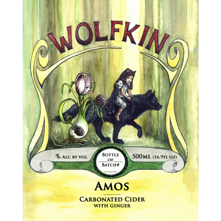 Wolfkin Cider - Amos Ginger (500 mL) - Hard