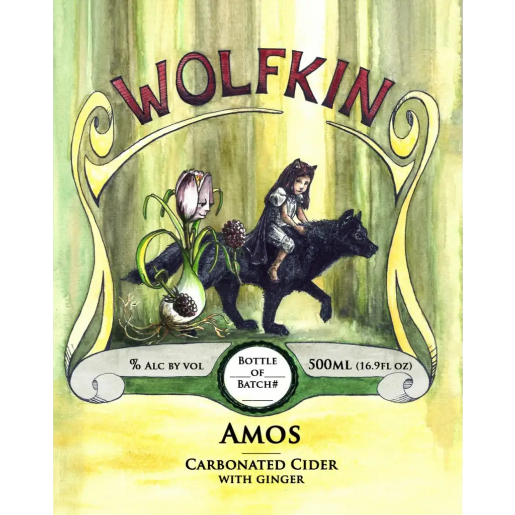 Wolfkin Cider - Amos Ginger (500 mL) - Hard