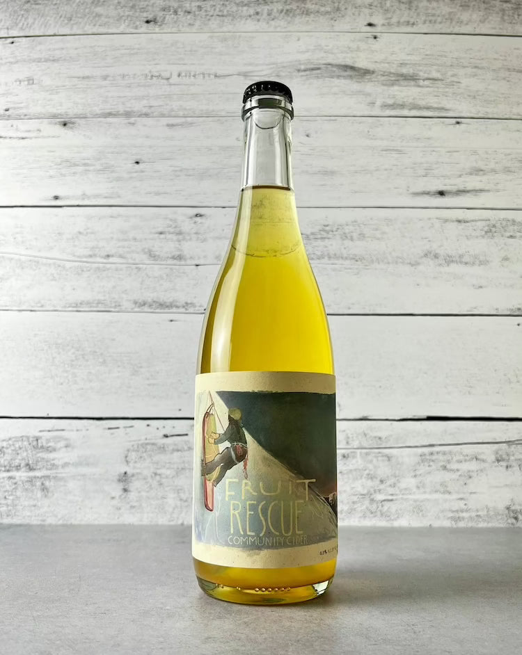 750 mL bottle of Barmann Cellars Fruit Rescue Community Cider