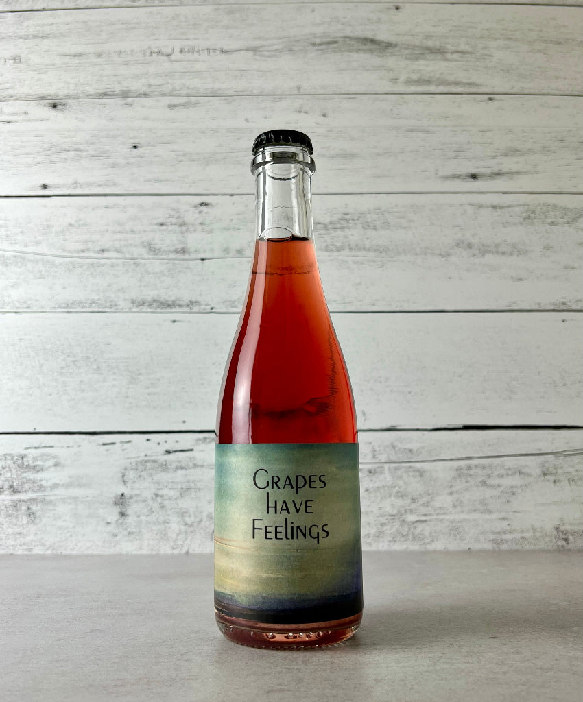 Photo of a 375 mL bottle of Botanist & Barrel Grapes Have Feelings cider grape coferment