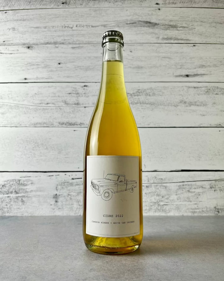 750 mL bottle of Cameron Winery White Oak Cider 2022