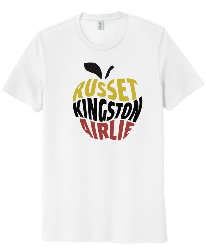 Cider Apple T-Shirt (Golden Russet, Kingston Black, Airlie Red)