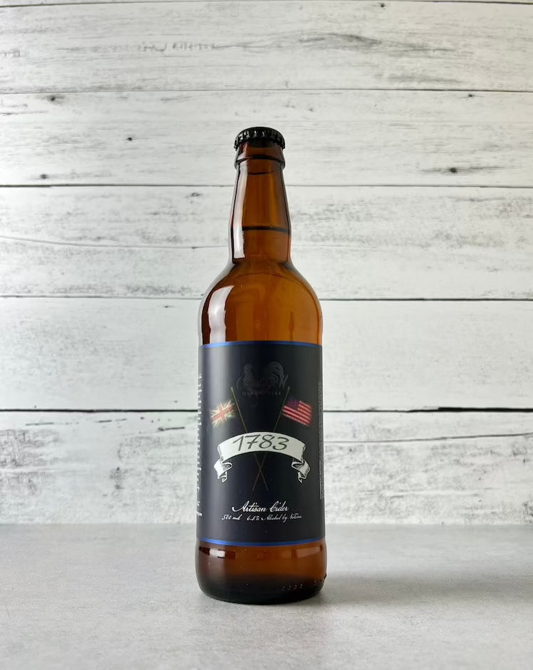 500 mL bottle of Cockrell Cider 1783 Artisan Cider