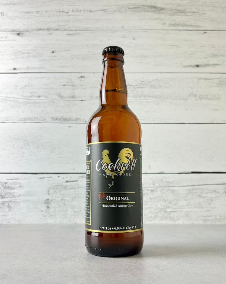 500 mL bottle of Cockrell Hard Cider - The Original - Handcrafted Artisan Cider