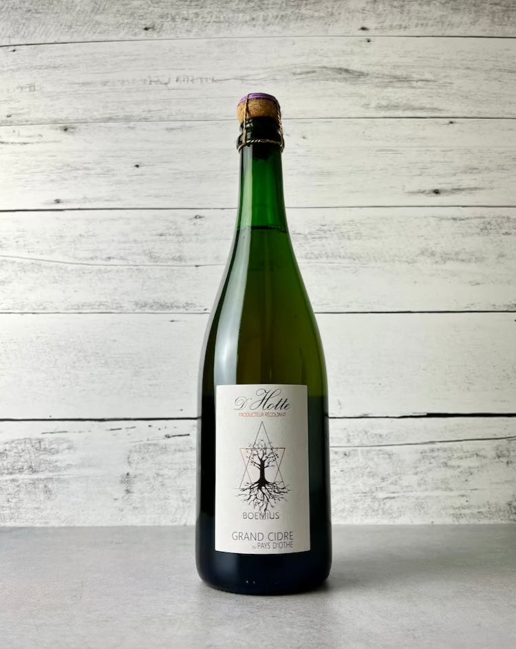 750 mL bottle of La Ferme d'Hotte Grand Cidre Boemius du Pays D'Othe