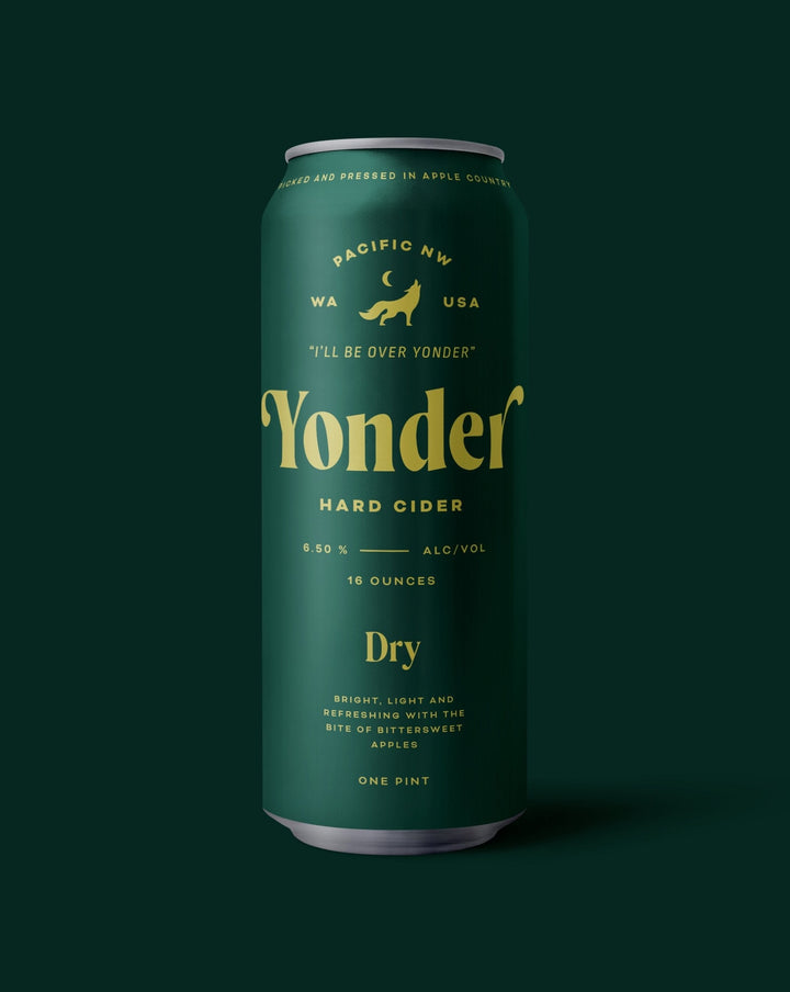 Yonder Cider - Dry Cider (16 oz)