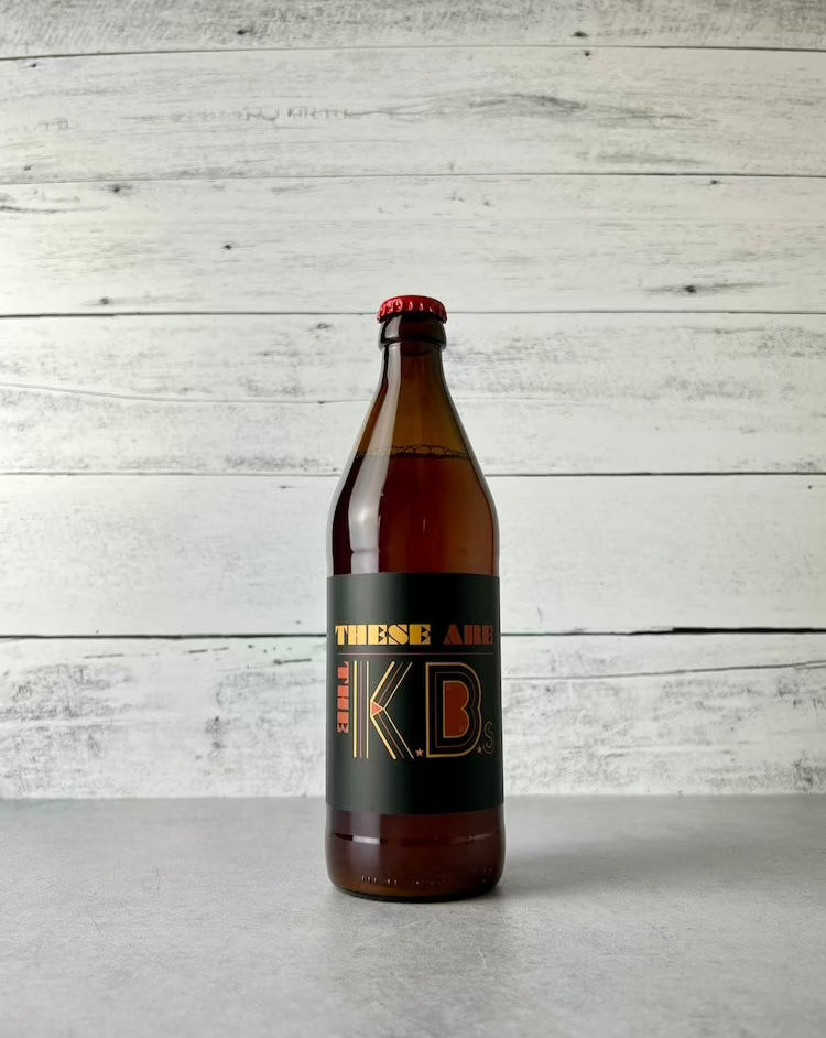 500 mL bottle of Durham Cider These Are The K.B.s