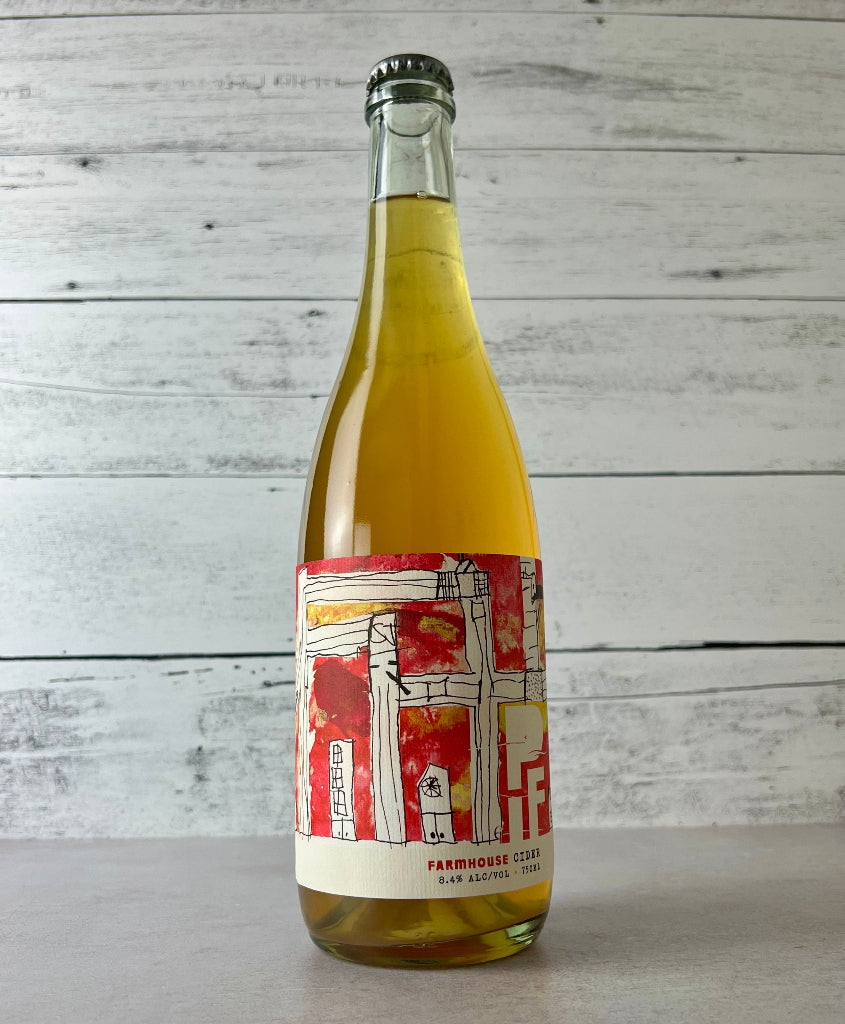 Photo of a 750 mL bottle of Presque Isle Farm (PIF) Cider - Farmhouse Cider