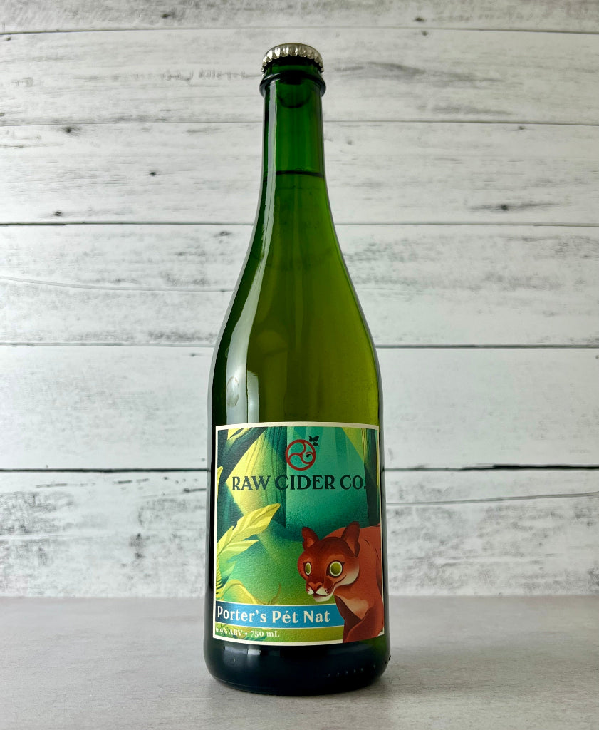 Photo of a 750 mL bottle of RAW Cider - Porter's Perfection Pét Nat 