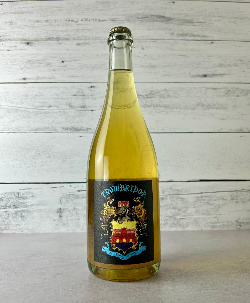 Photo of a 750 mL bottle of Trowbridge cider