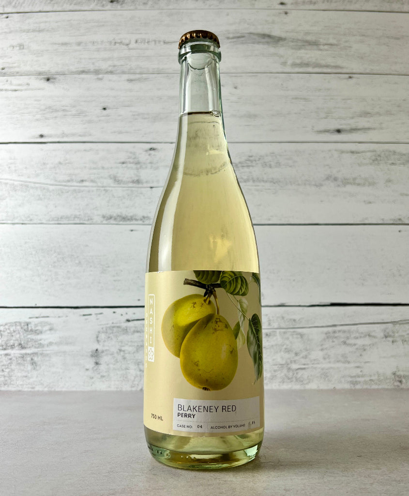 Photo of a 750 mL bottle of Nashi Cider Blakeney Red Perry