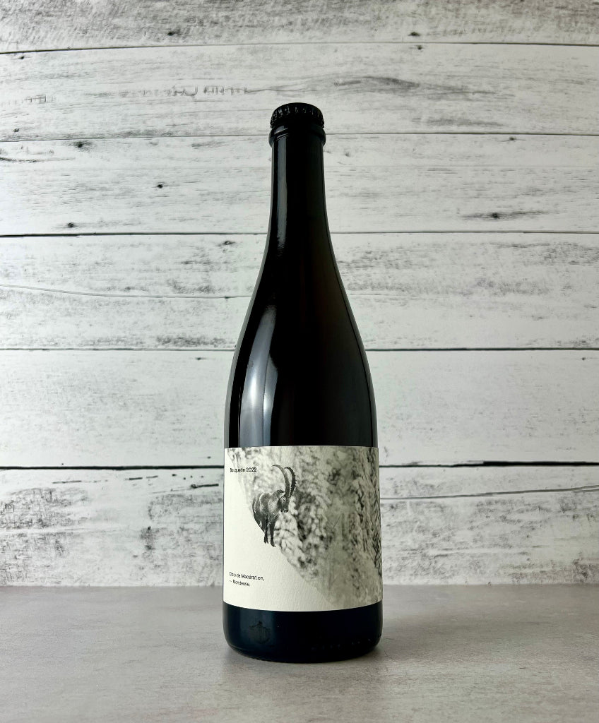 photo of a 750 mL bottle of Antoine Marois  Bouquetin cider