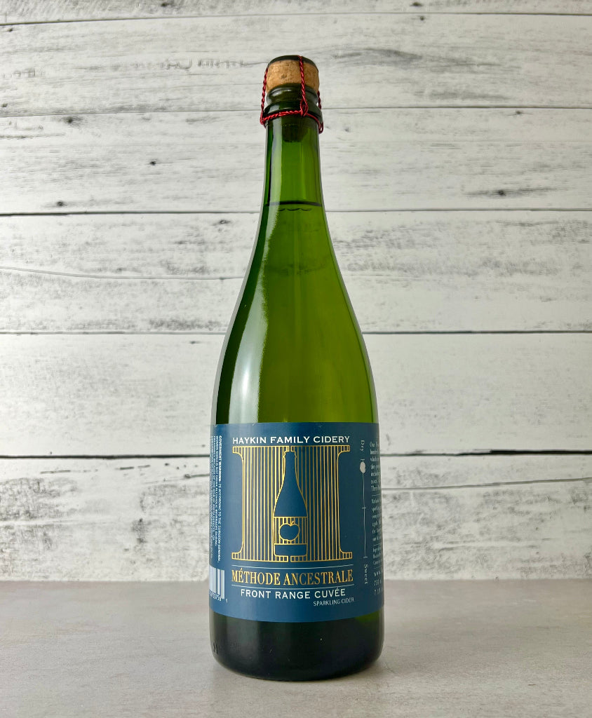 photo of a 750 mL bottle of Haykin Family Cidery Methode Ancestrale Front Range Cuvee