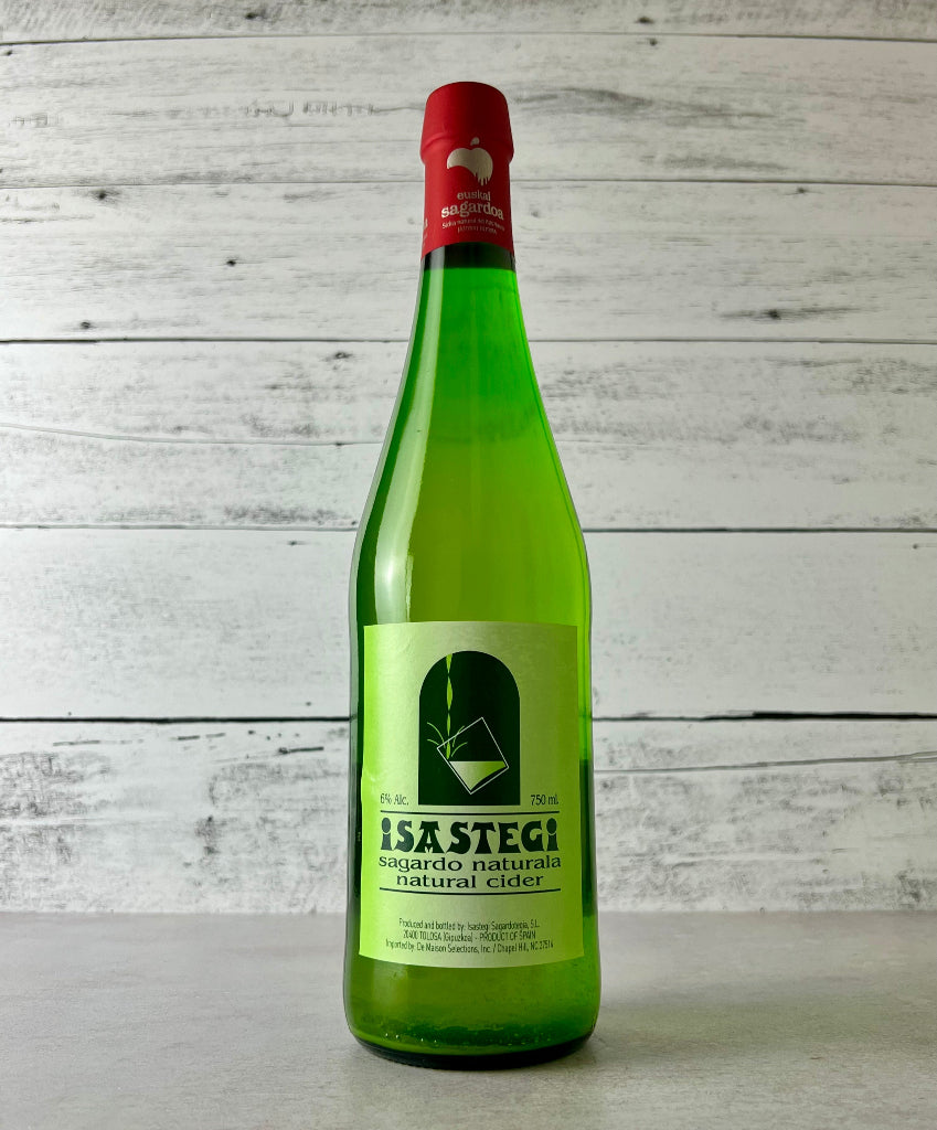 Photo of a 750 mL bottle of Isastegi Sagardo Naturala natural cider